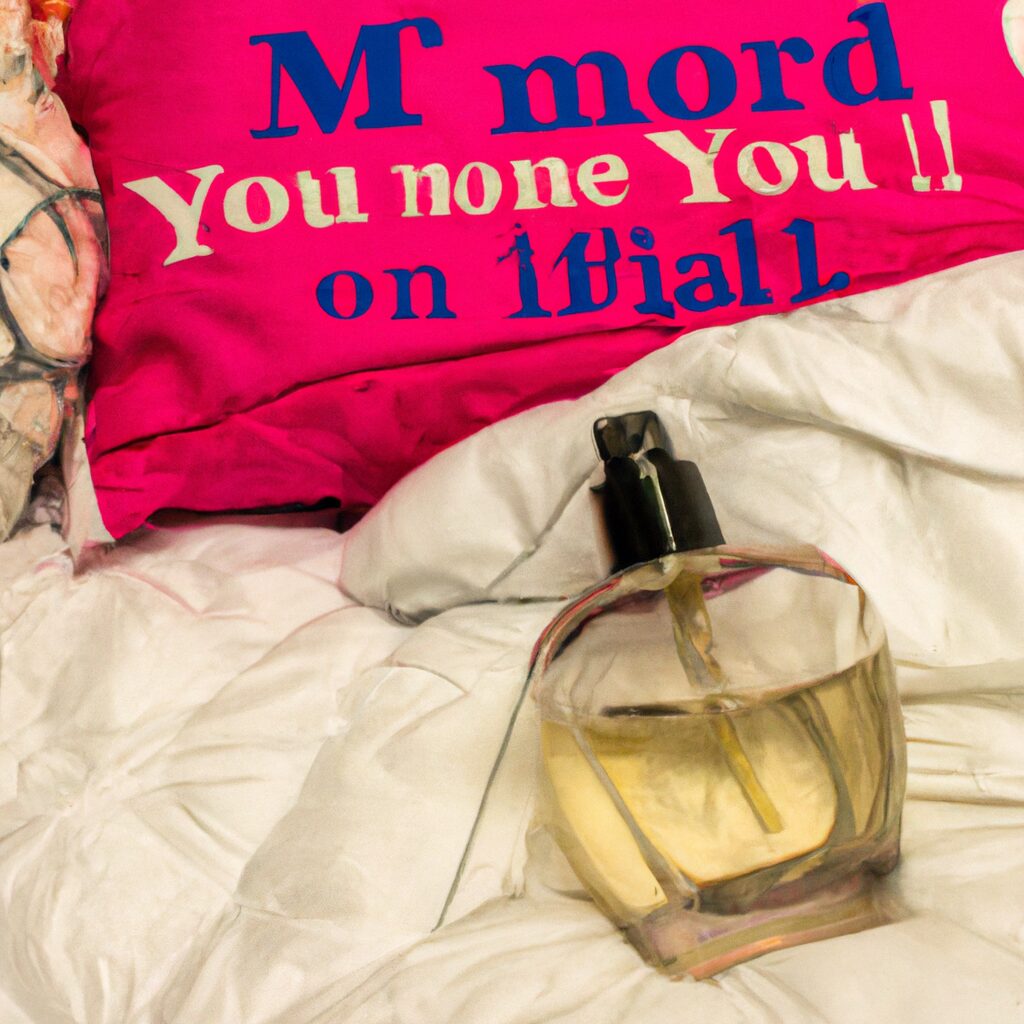 Can I wear perfume to bed?